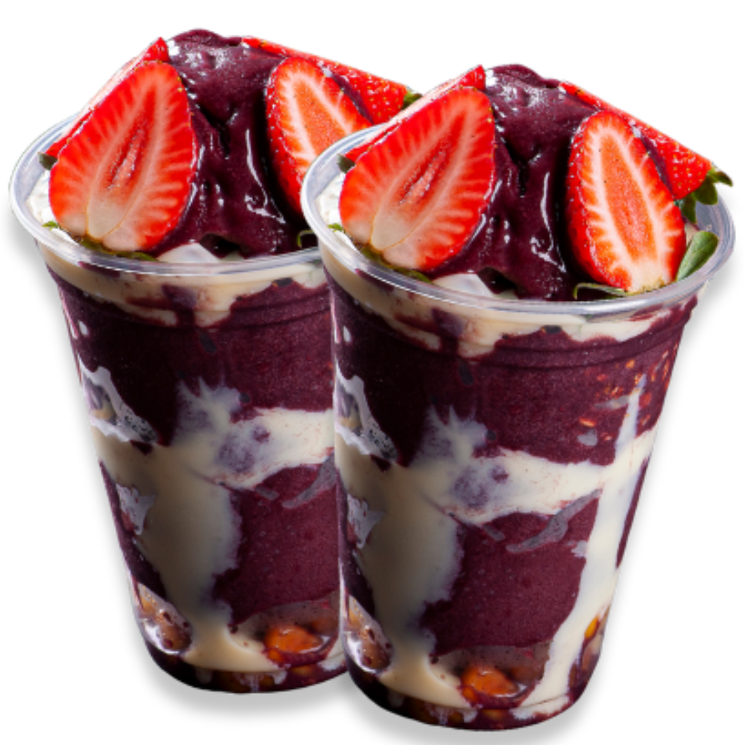 2 Copos Açaí 1L